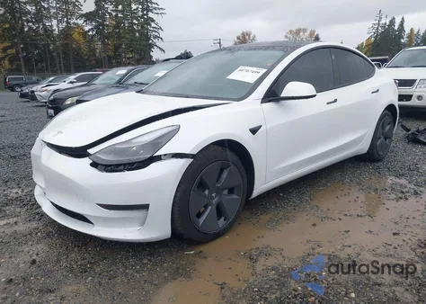 2023 Tesla Model 3 Rear-Wheel Drive from USA, damaged, VIN 5YJ3E1EA6PF506465